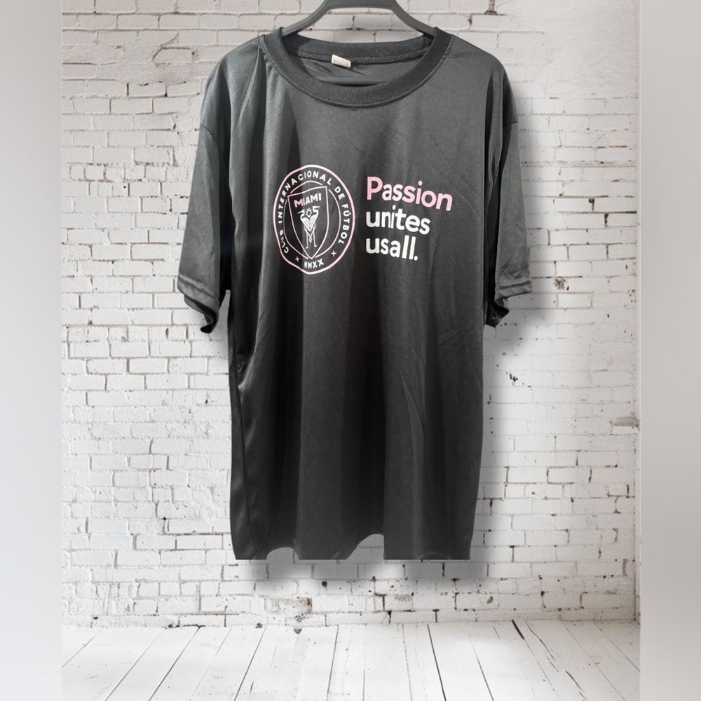 🔥 “Messi” Soccer Player Game Black Graphic T-Shirt